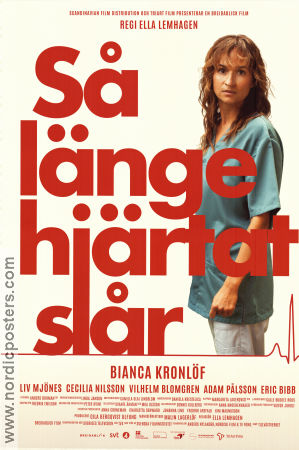 Så länge hjärtat slår 2024 poster Bianca Kronlöf Liv Mjönes Cecilia Nilsson Ella Lemhagen