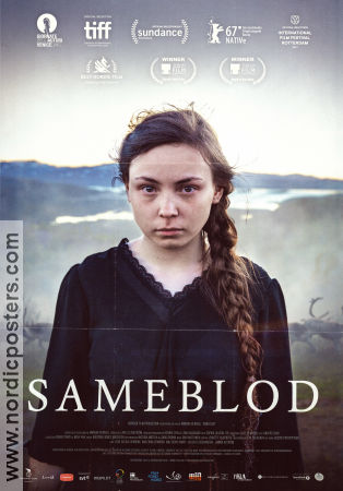 Sameblod 2016 poster Maj-Doris Rimpi Olle Sarri Amanda Kernell