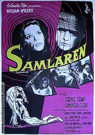 Samlaren 1965 poster Terence Stamp Martha Eggerth William Wyler