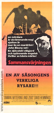 Sammansvärjningen 1971 poster David Hemmings Carolyn Seymour Douglas Wilmer John Mackenzie