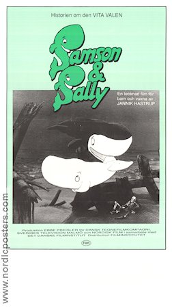 Samson och Sally 1984 poster Animerat Danmark