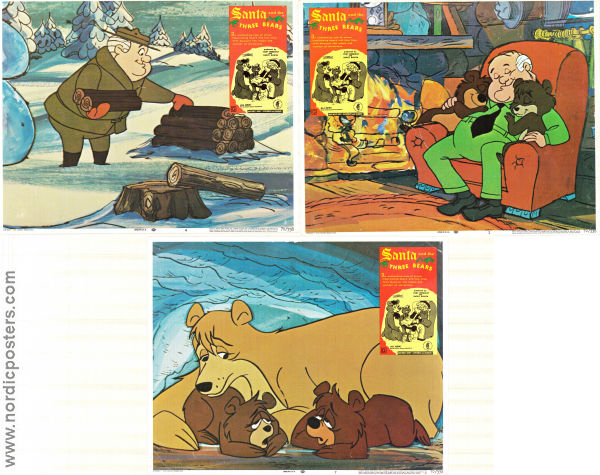 Santa and the Three Bears 1970 filmfotos Hal Smith Tony Benedict Animerat