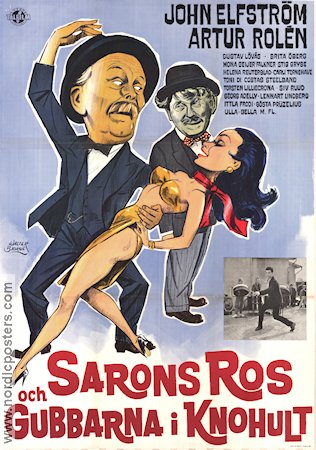 Sarons ros och gubbarna i Knohult 1968 poster John Elfström Artur Rolén Brita Öberg Tony diCostas Steelband Hitta mer: Åsa-Nisse Dans