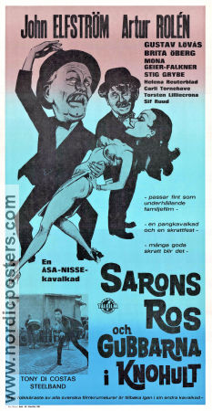 Sarons ros och gubbarna i Knohult 1968 poster John Elfström