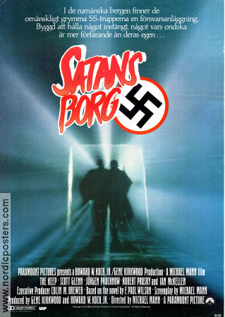 Satans borg 1983 poster Scott Glenn Michael Mann Hitta mer: Nazi