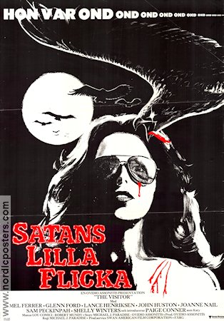 Satans lilla flicka 1979 poster Mel Ferrer Glenn Ford John Huston Sam Peckinpah