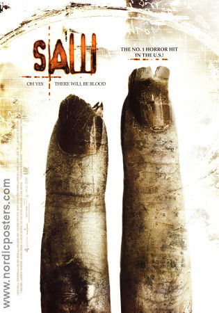 Saw 2 2005 poster Donnie Wahlberg Beverley Mitchell Franky G Darren Lynn Bousman