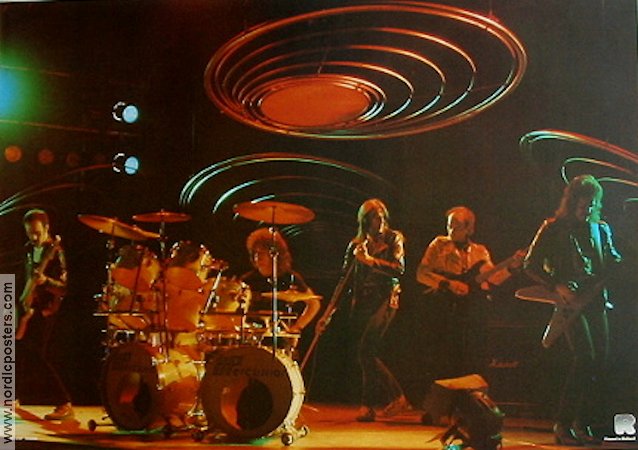 Saxon 1981 poster Rock och pop