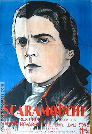 Scaramouche 1924 poster Ramon Navarro