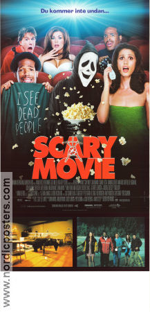 Scary Movie 2000 poster Anna Faris Jon Abrahams Marlon Wayans Keenen Ivory Wayans