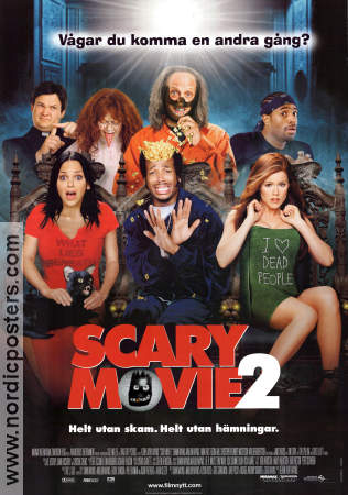 Scary Movie 2 2001 poster Anna Faris Marlon Wayans Keenen Ivory Wayans