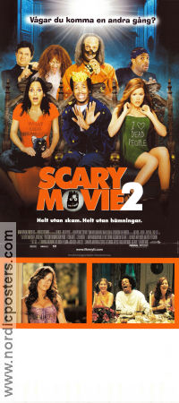 Scary Movie 2 2001 poster Anna Faris Marlon Wayans Keenen Ivory Wayans