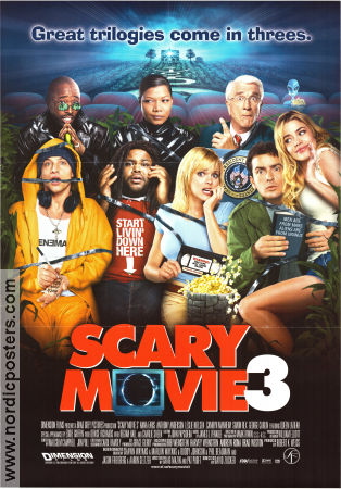 Scary Movie 3 2003 poster Anna Faris Charlie Sheen Regina Hall David Zucker