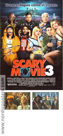 Scary Movie 3 2003 poster Anna Faris Charlie Sheen Regina Hall David Zucker
