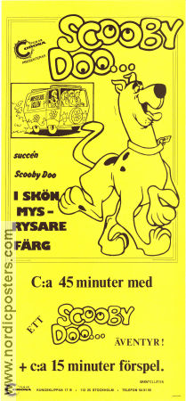Scooby Doo 1979 poster Scooby-Doo Animerat Från serier