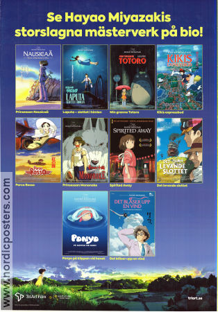 Se Miyazakis filmer på bio 2018 poster Hayao Miyazaki Filmbolag: Studio Ghibli Hitta mer: Anime Filmen från: Japan Animerat Barn