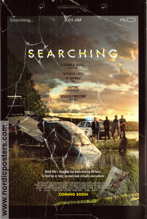 Searching 2018 poster John Cho Debra Messing Joseph Lee Aneesh Chaganty