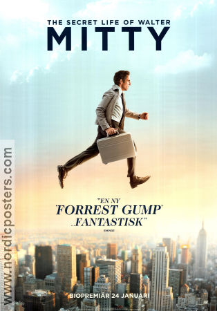 The Secret Life of Walter Mitty 2013 poster Kristen Wiig Jon Daly Ben Stiller