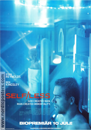 Self-less 2015 poster Ryan Reynolds Natalie Martinez Matthew Goode Tarsem Singh
