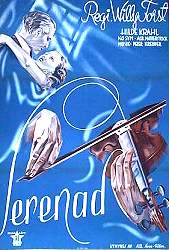 Serenade 1939 poster Hilde Krahl Instrument