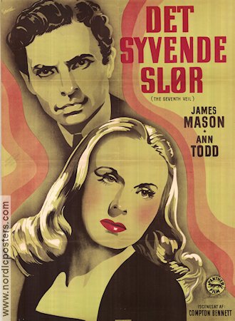 The Seventh Veil 1945 poster James Mason Ann Todd