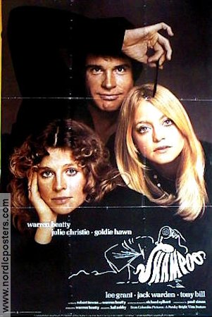 Shampoo 1975 poster Warren Beatty Julie Christie Goldie Hawn