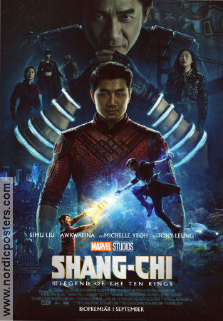 Shang-Chi and the Legend of the Ten Rings 2021 poster Simu Liu Awkwafina Tony Chiu-Wai Leung Destin Daniel Cretton Hitta mer: Marvel Kampsport Asien