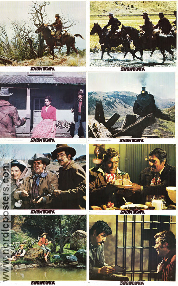 Showdown 1973 poster Dean Martin Rock Hudson Susan Clark George Seaton