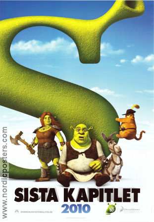 Shrek Forever After 2010 poster Mike Myers Chris Miller Animerat 3-D