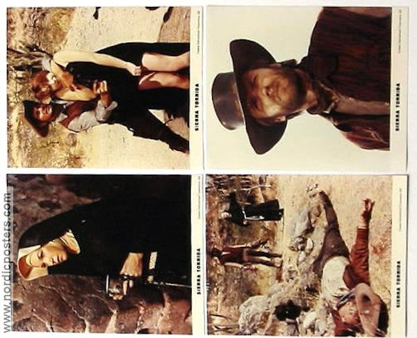 Sierra Torrida 1970 lobbykort Clint Eastwood Shirley MacLaine Manolo Fabregas Don Siegel