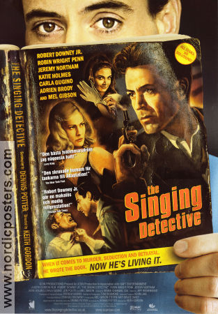 The Singing Detective 2003 poster Robert Downey Jr Katie Holmes Dennis Potter Keith Gordon Musikaler Från TV