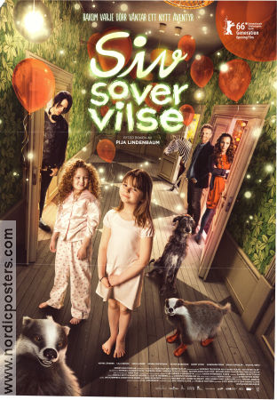 Siv sover vilse 2016 poster Astrid Lövgren Lilly Brown Henrik Gustafsson Catti Edfeldt Barn