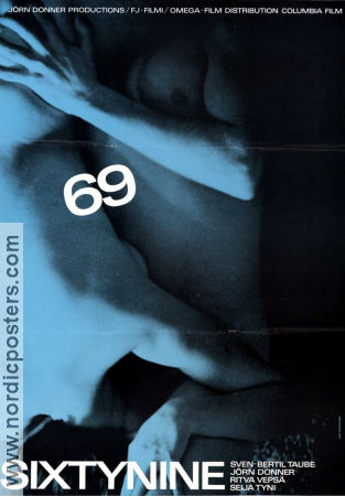 Sixtynine 69 1969 poster Ritva Vepsä Jörn Donner Finland