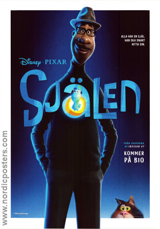 Själen 2020 poster Jamie Foxx Pete Docter Animerat