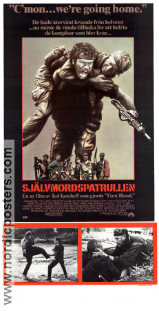 Självmordspatrullen 1983 poster Gene Hackman Patrick Swayze Robert Stack Ted Kotcheff Vapen