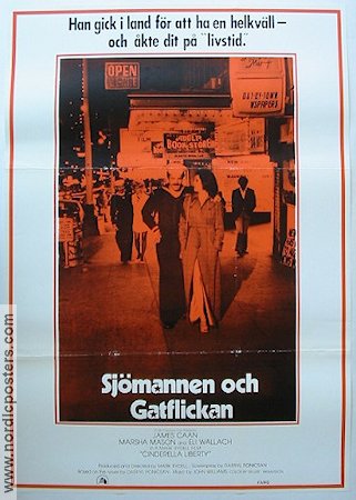 Sjömannen och gatflickan 1974 poster James Caan