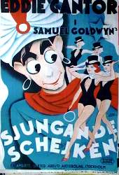 Sjungande schejken 1935 poster Eddie Cantor Ethel Merman