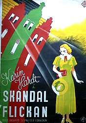 Skandalflickan 1936 poster Karin Hardt