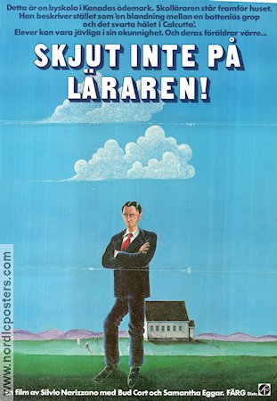 Skjut inte på läraren 1978 poster Bud Cort Samantha Eggar Silvio Narizzano Filmen från: Canada Skola