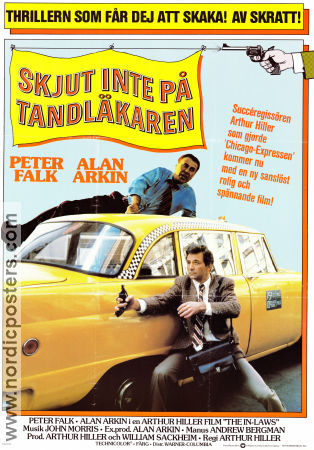 Skjut inte på tandläkaren 1979 poster Peter Falk Alan Arkin Richard Libertini Arthur Hiller