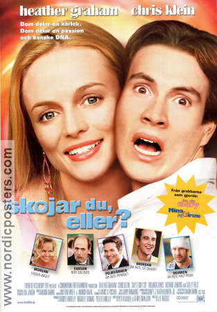 Skojar du eller 2001 poster Heather Graham Chris Klein Orlando Jones JB Rogers