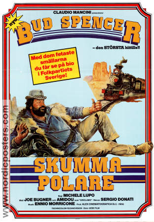 Skumma polare 1981 poster Bud Spencer Joe Bugner Michele Lupo