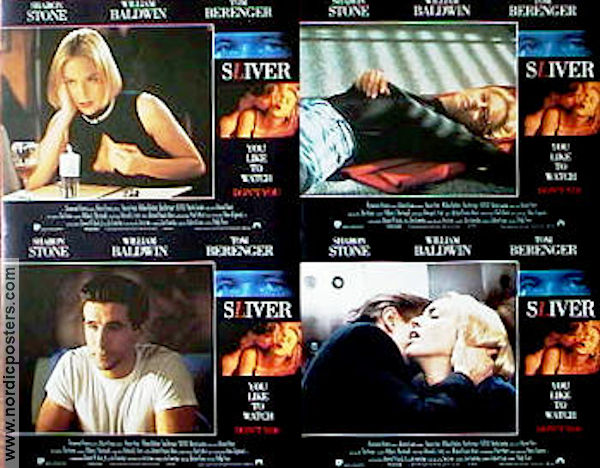 Sliver 1993 lobbykort Sharon Stone