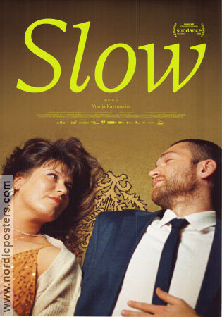 Slow 2023 poster Greta Grineviciute Kestutis Cicenas Pijus Ganusauskas Marija Kavtaradze Filmen från: Lithuania