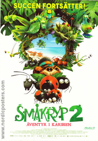 Småkryp 2 2018 poster Bruno Salomone Thomas Szabo Animerat