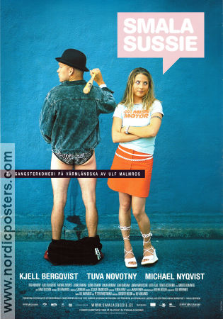 Smala Sussie 2003 poster Tuva Novotny Kjell Bergqvist Michael Nyqvist Ulf Malmros Kultfilmer