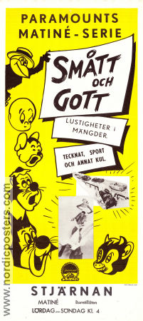 Smått och gott Paramount Matiné 1960 poster Hitta mer: Biograf