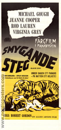 Smygande steg 1963 poster Michael Gough Jeanne Cooper Rod Lauren Robert Gordon Katter