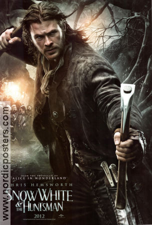 Snow White and the Huntsman 2012 poster Kristen Stewart Chris Hemsworth Charlize Theron Rupert Sanders