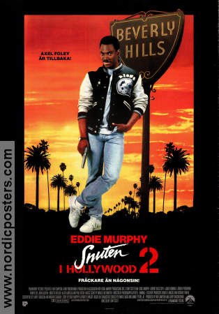 Snuten i Hollywood 2 1987 poster Eddie Murphy Tony Scott